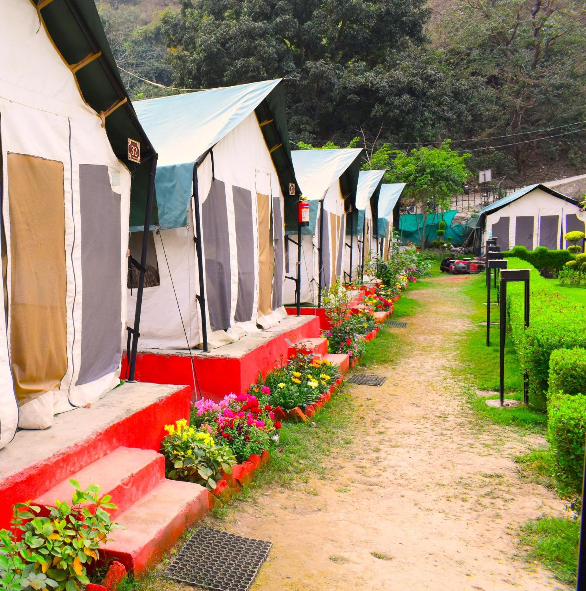 Camp Brook - Luxury Camping In リシケーシュ エクステリア 写真